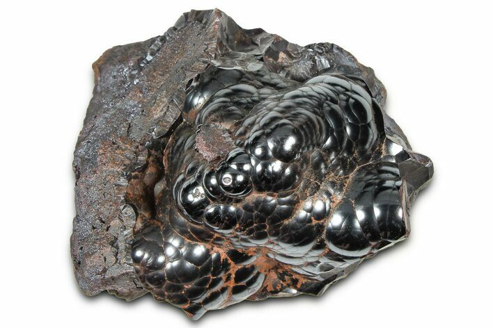 Kidney Ore (Botryoidal Hematite) - Morocco #367208